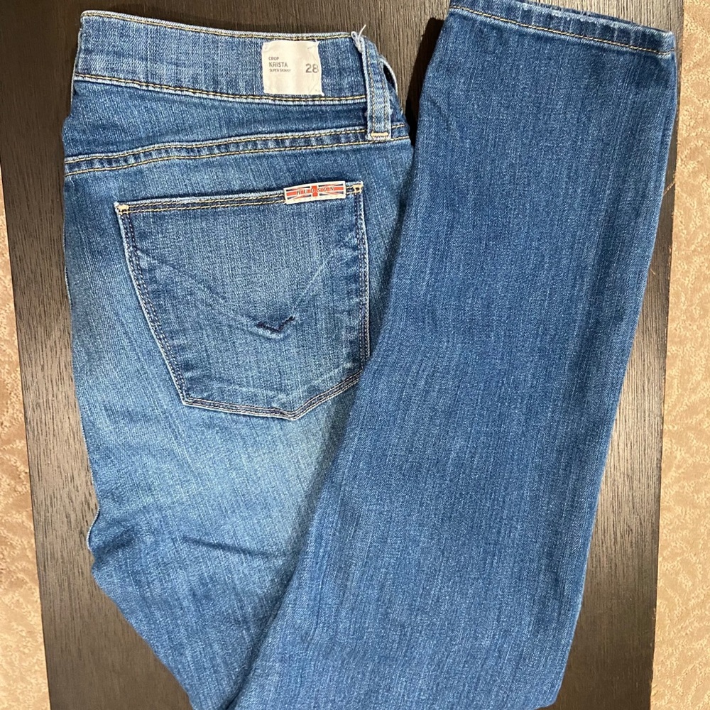 Hudson cropped jeans
